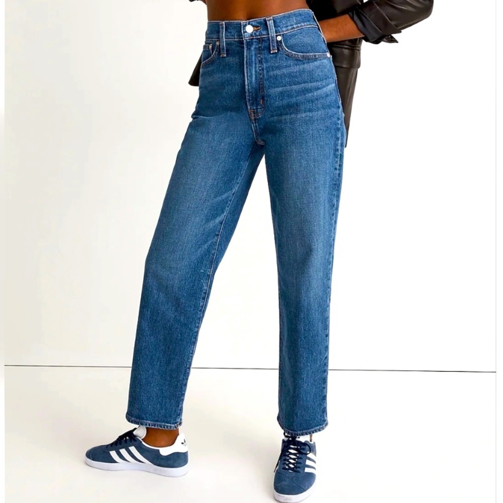 Madewell Women's Straight Leg Jeans - Blue